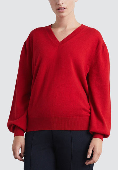 Cashmere V Neck Sweater | Postbox