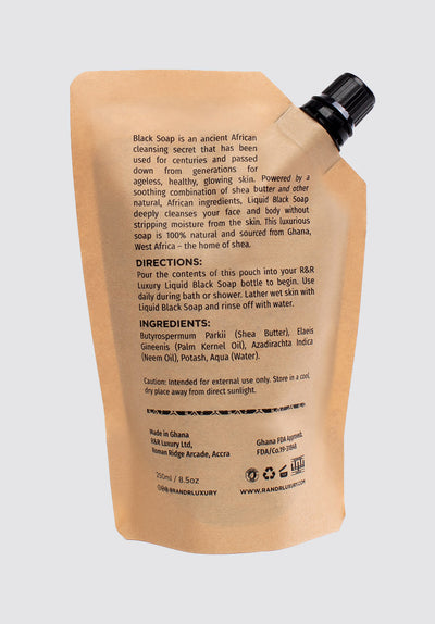 Refill Pouch | Liquid Black Soap