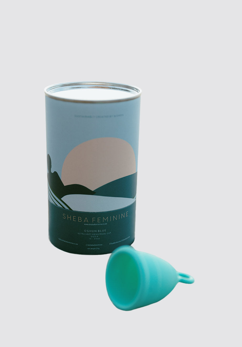Oshun Blue Size A Menstrual Cup