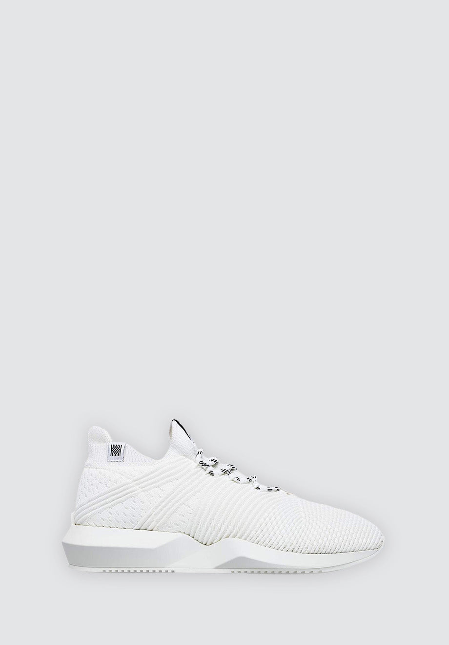 3D Knit Unisex Sneakers | Polar White