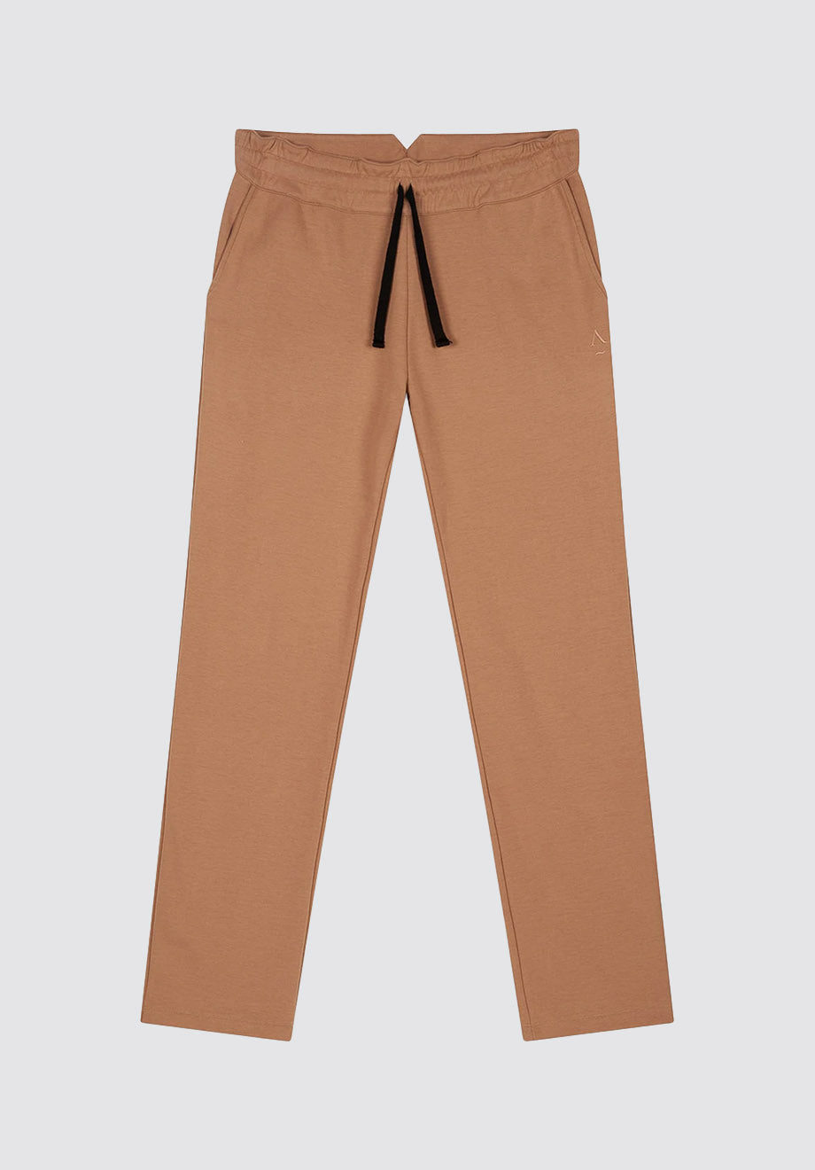 Cotton Jersey Trousers | Camel