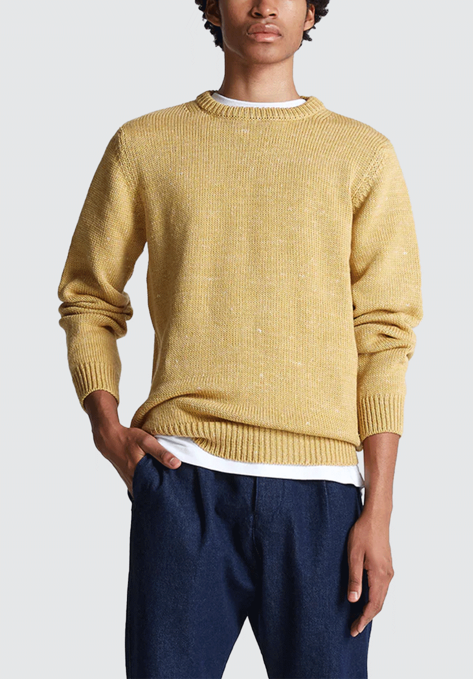 1Kg Wool, Linen & Mohair Sweater | Rattan