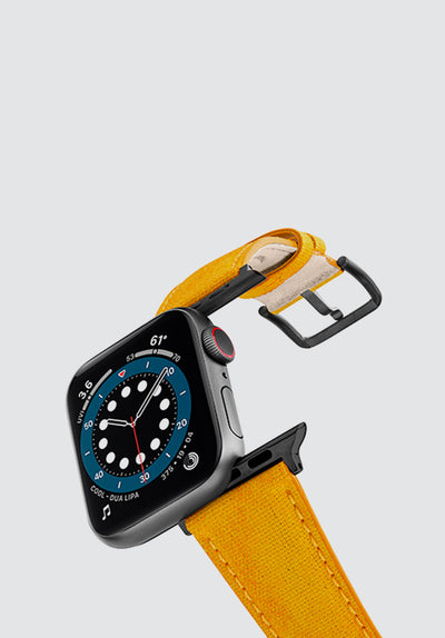 REcycled Golden Apple Watch Band