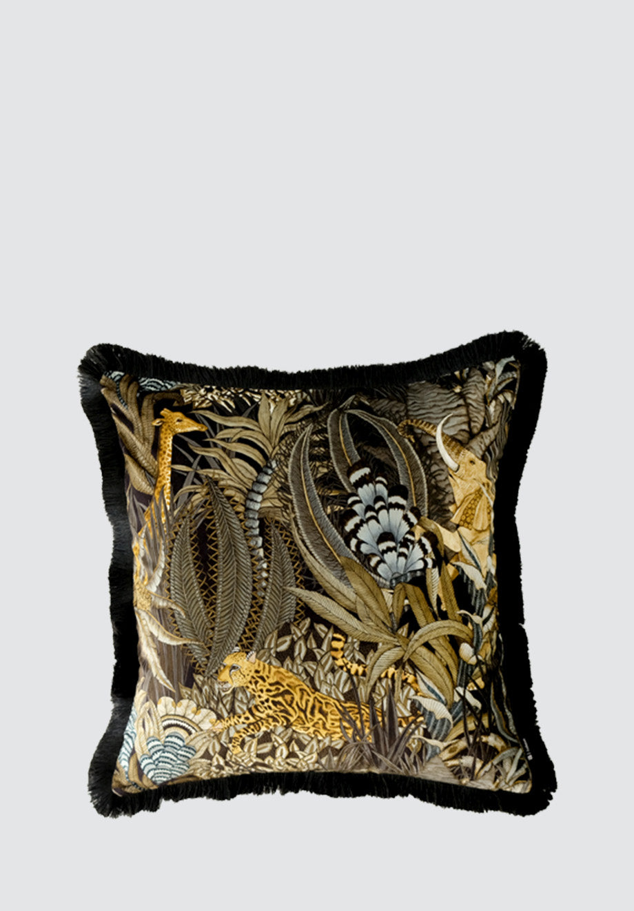 Sabie Forest | Moonlight Fringed Cushion Cover