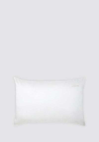 Eucalyptus Vegan Silk™ Pillowcase | White