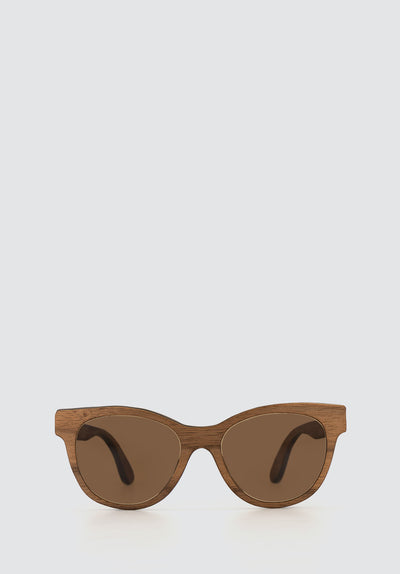 Bardot Sunglasses | Walnut