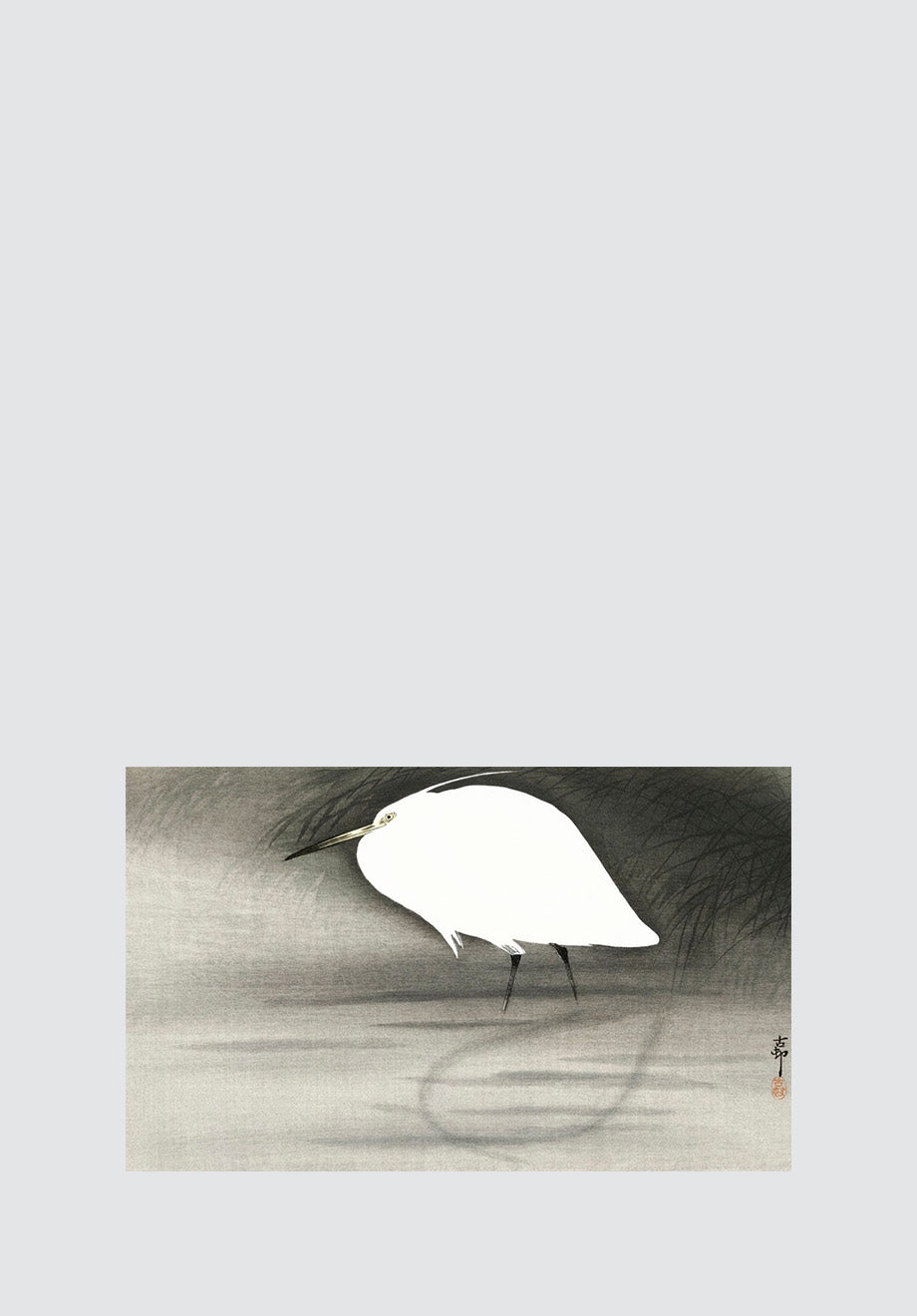 Japanese - Egret Print