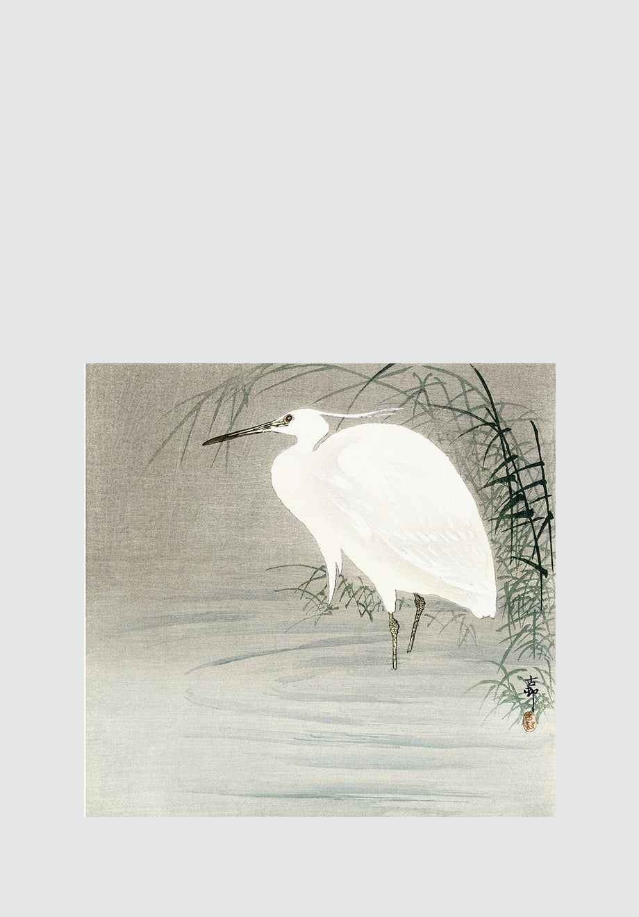 Japanese - Little Egret Print
