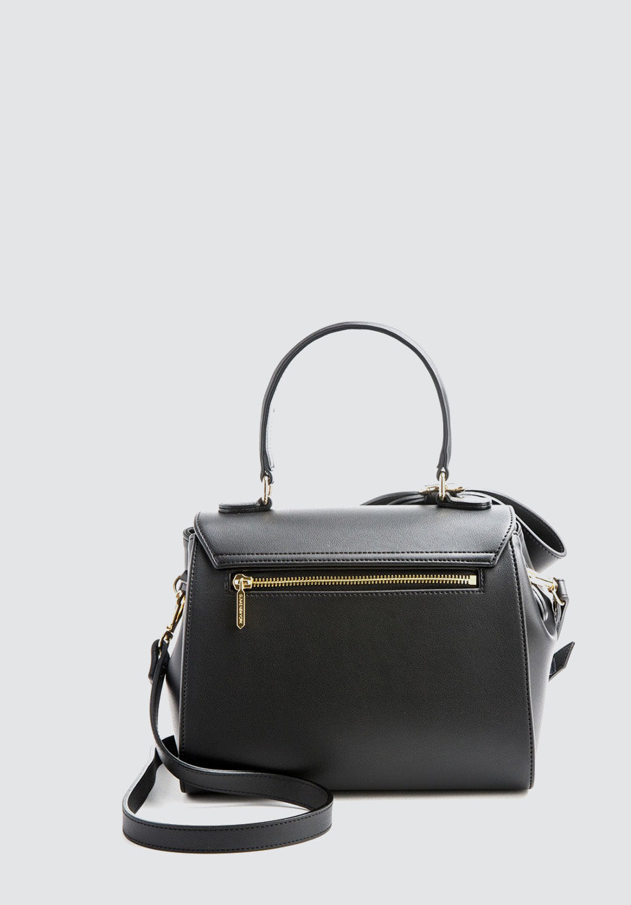 Cottontail | Black Vegan Leather Bag