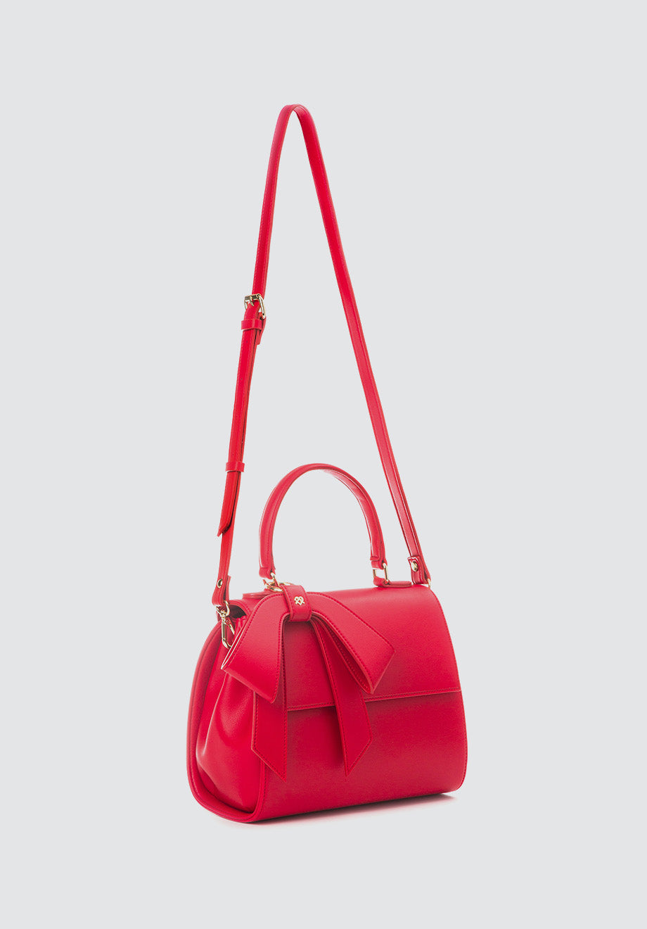 Cottontail | Red Vegan Leather Bag