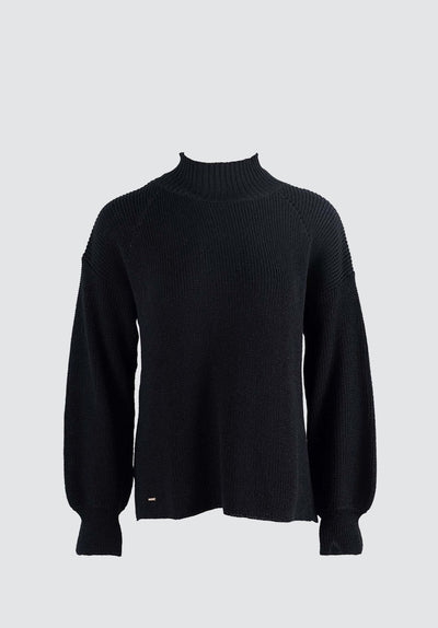 Ottawa Yow - High Neck Sweater | Licorice