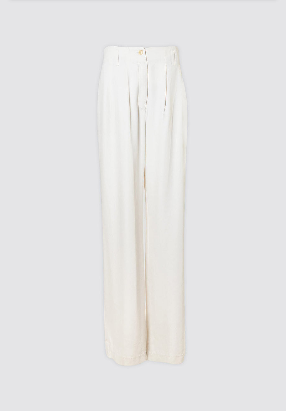 White Suit Wide Leg Pants - Limited Edition