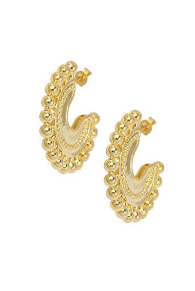 Gypsy Earrings In Gold