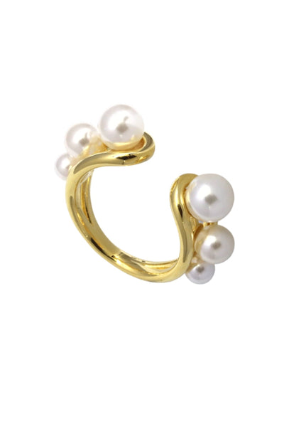 Pearl Ring In Gold