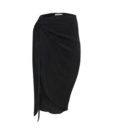 Noa Cupro Wrap Skirt